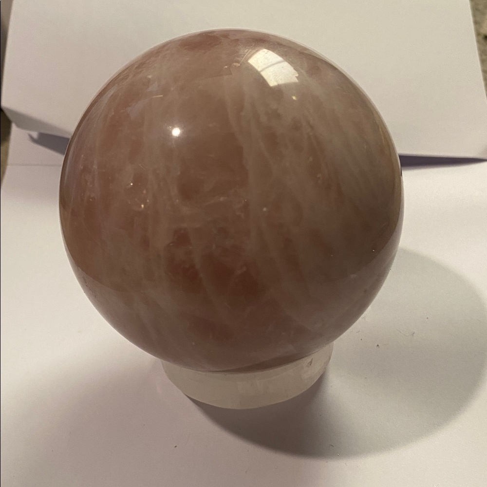 Rose Quartz Crystal Sphere